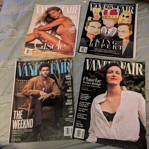 Vanity Fair Magazine Collection April - August 2023
